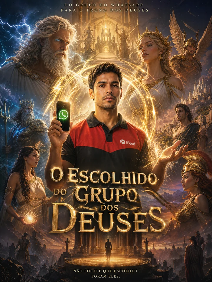 短剧海报：《O Escolhido do Grupo dos Deuses》